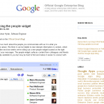 Official Google Enterprise Blog- Introducing the people widget