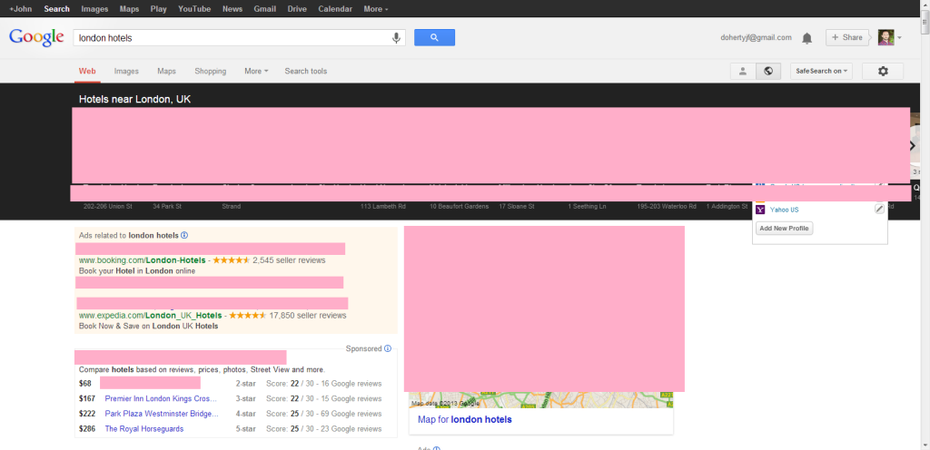 london-hotels-nonbranded-search-google