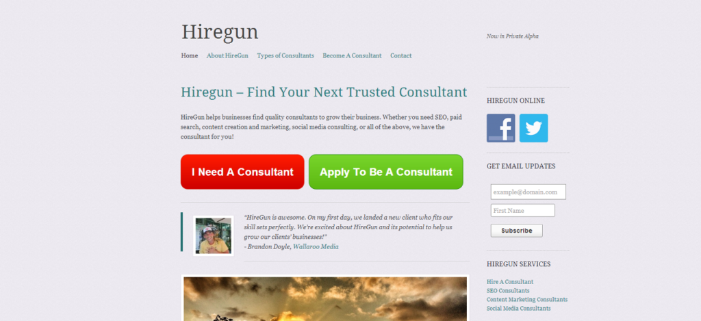 hiregun-homepage