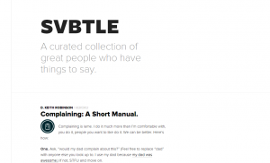 svbtle homepage