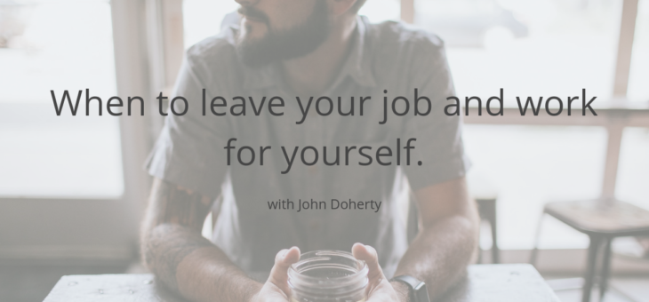 How to leave your job to go freelance